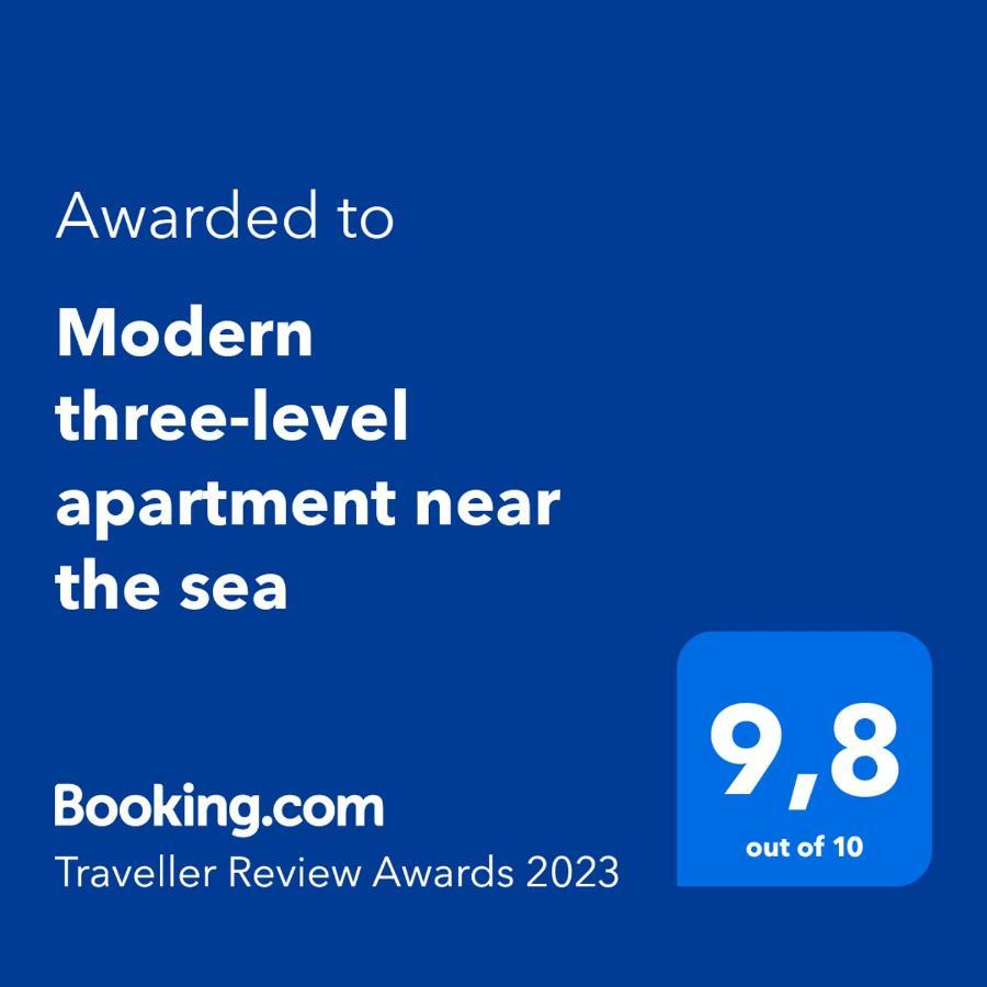 בנאלמדנה Modern Three-Level Apartment Near The Sea מראה חיצוני תמונה